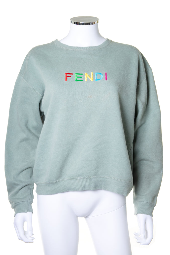 Fendi Embroidered Sweatshirt - irvrsbl