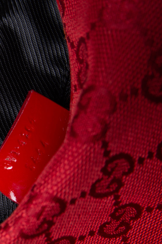 Gucci Red Monogram Handbag - irvrsbl