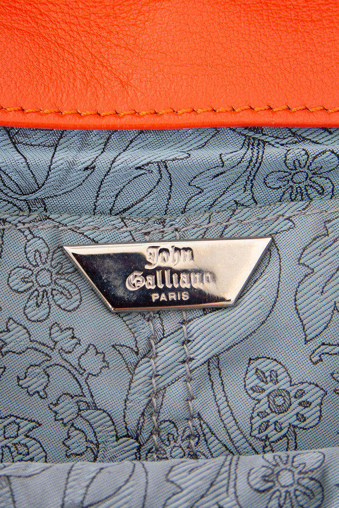 John Galliano Embroidered Messenger Bag - irvrsbl