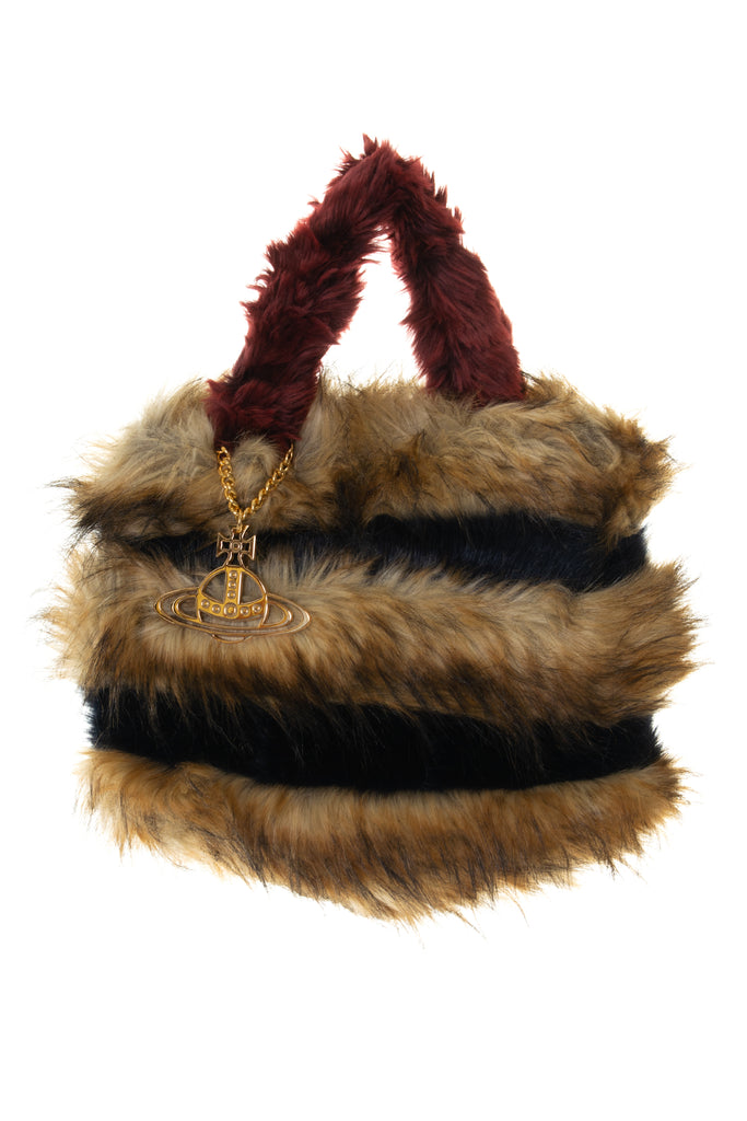 Vivienne Westwood Faux Fur Bag - irvrsbl