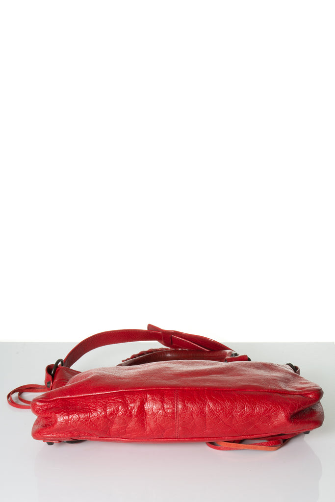 BalenciagaMotorcycle Bag in Red- irvrsbl