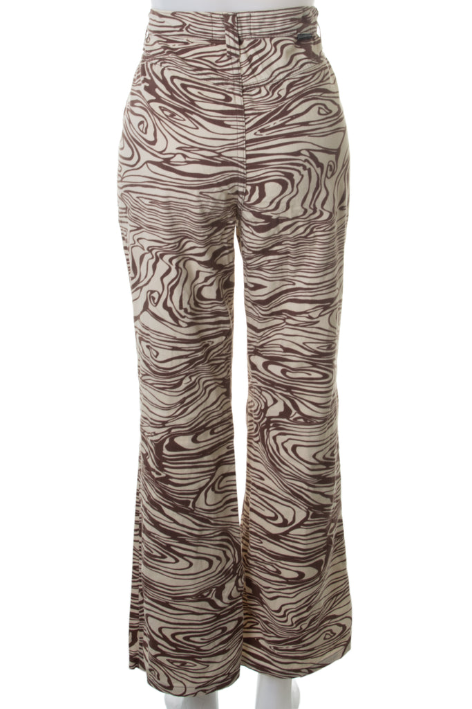 Dolce and Gabbana Wave Print Pants - irvrsbl