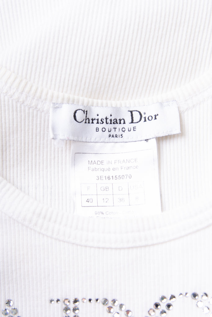 Christian Dior J'adore Dior Ribbed Tank - irvrsbl