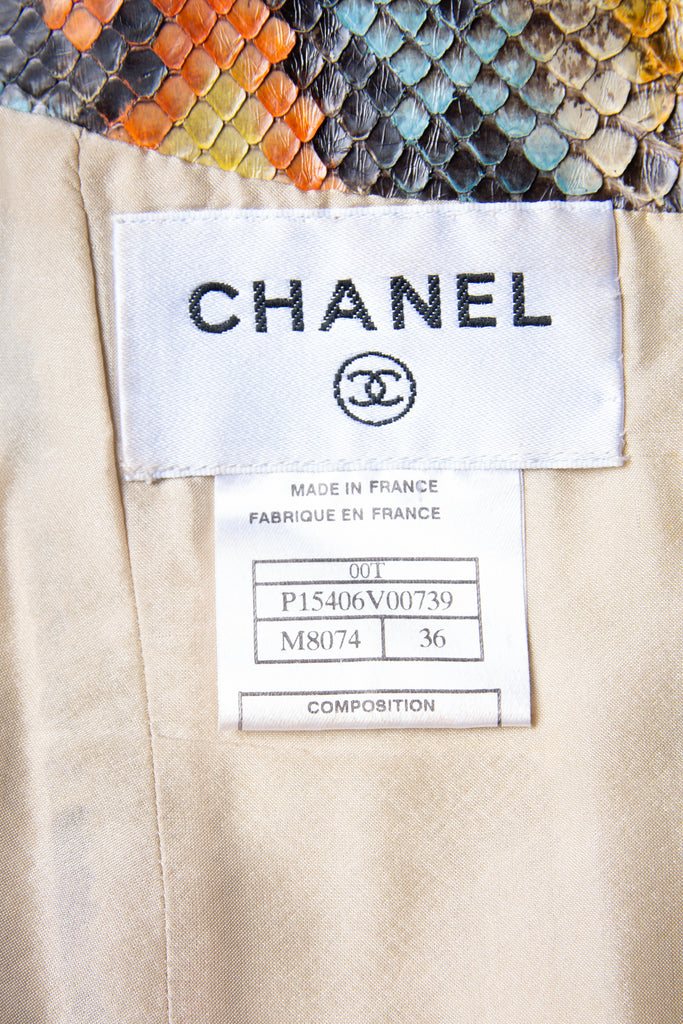 Chanel 2000 Python Top - irvrsbl