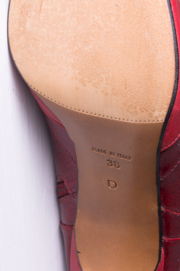 Christian Dior CD Buckle Boots - irvrsbl