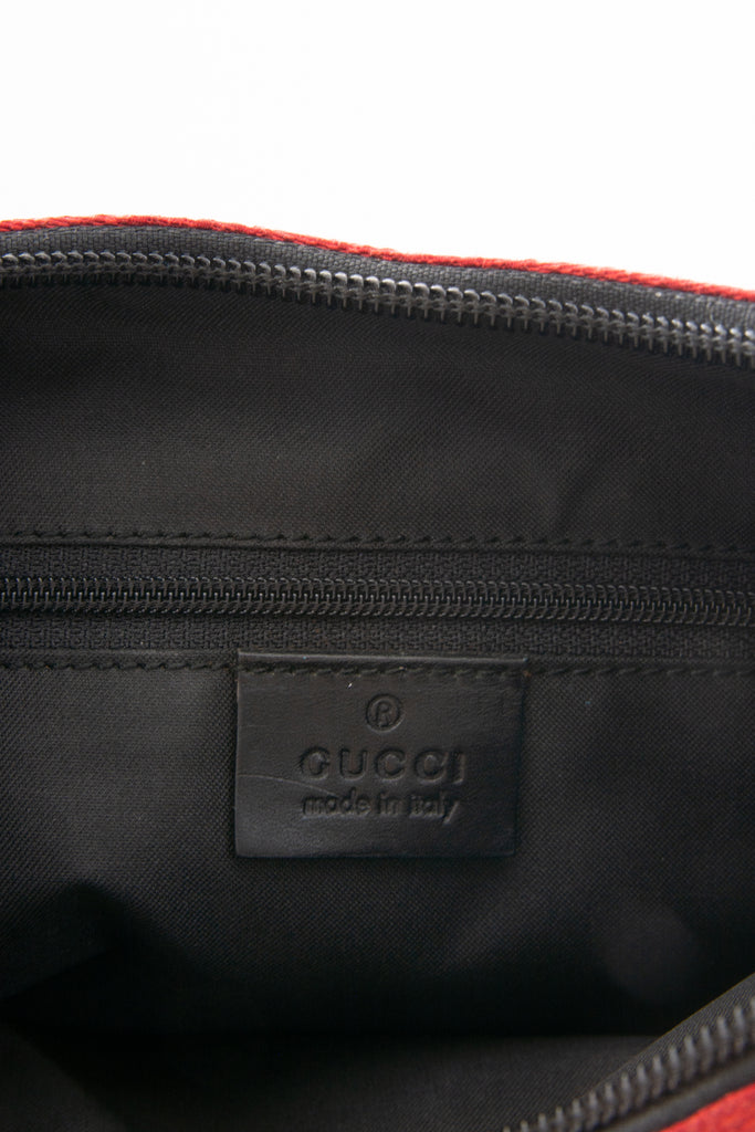 GucciRed Monogram Bag- irvrsbl