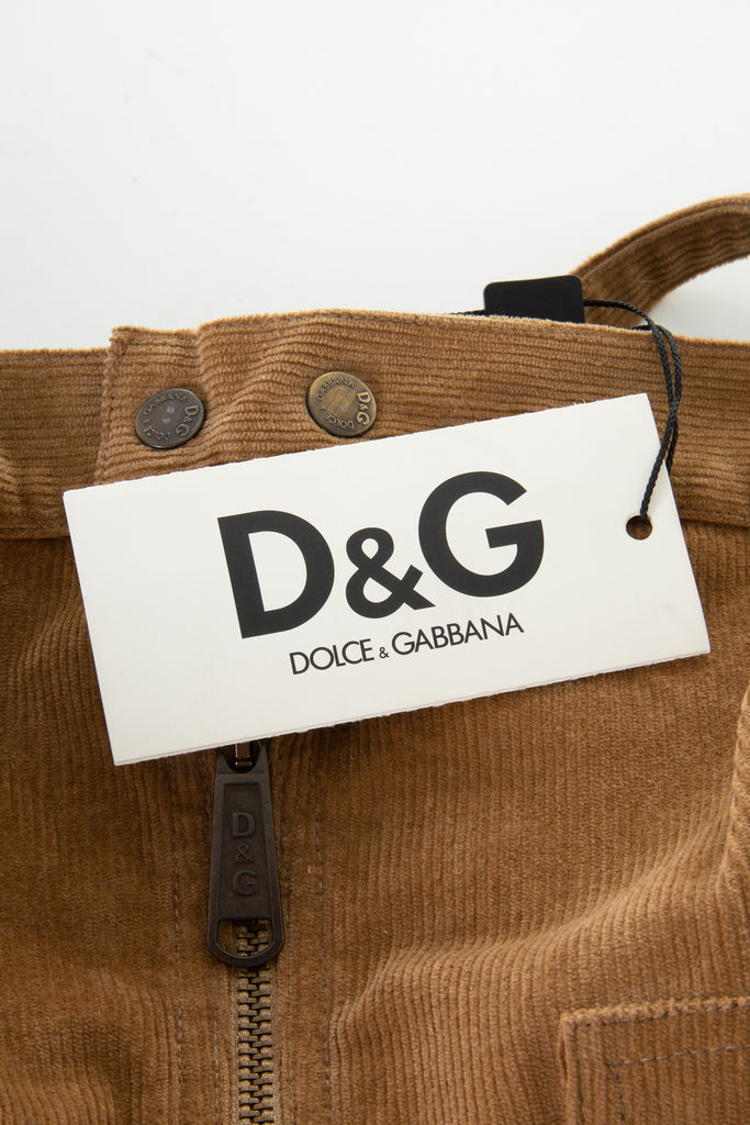 Dolce and Gabbana Corduroy Top - irvrsbl