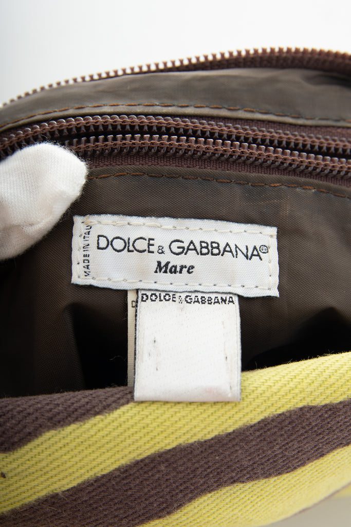 Dolce and GabbanaNeon Zebra Print Bag- irvrsbl