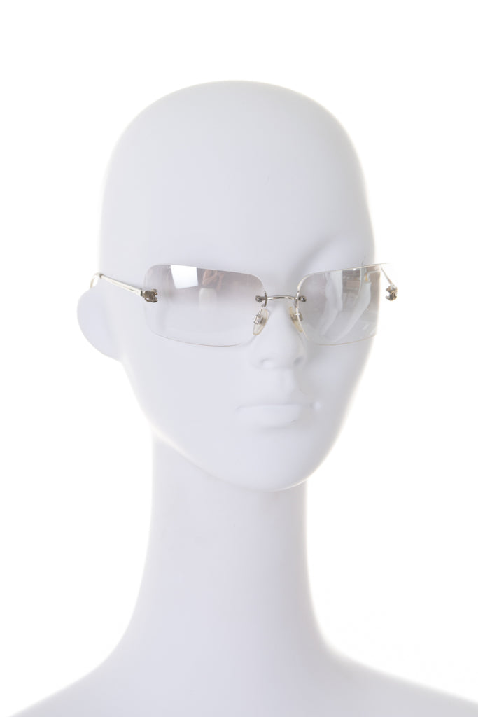 Chanel Y2K Clear Sunglasses - irvrsbl
