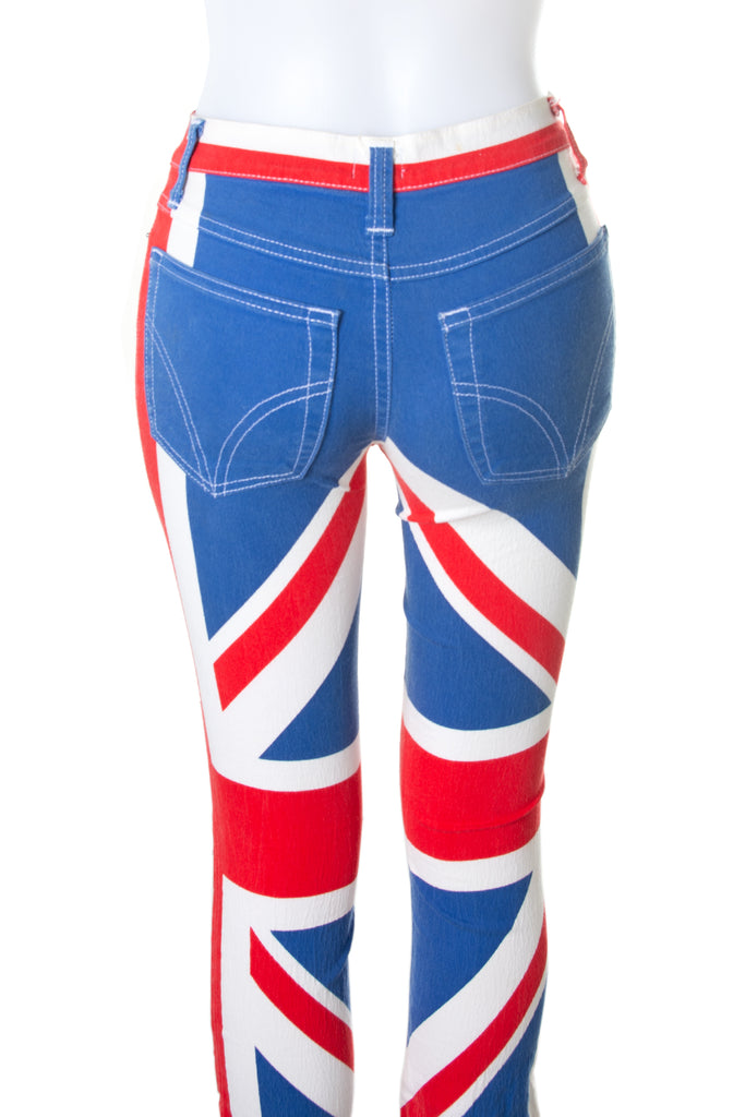 Dolce and Gabbana Union Jack Jeans - irvrsbl