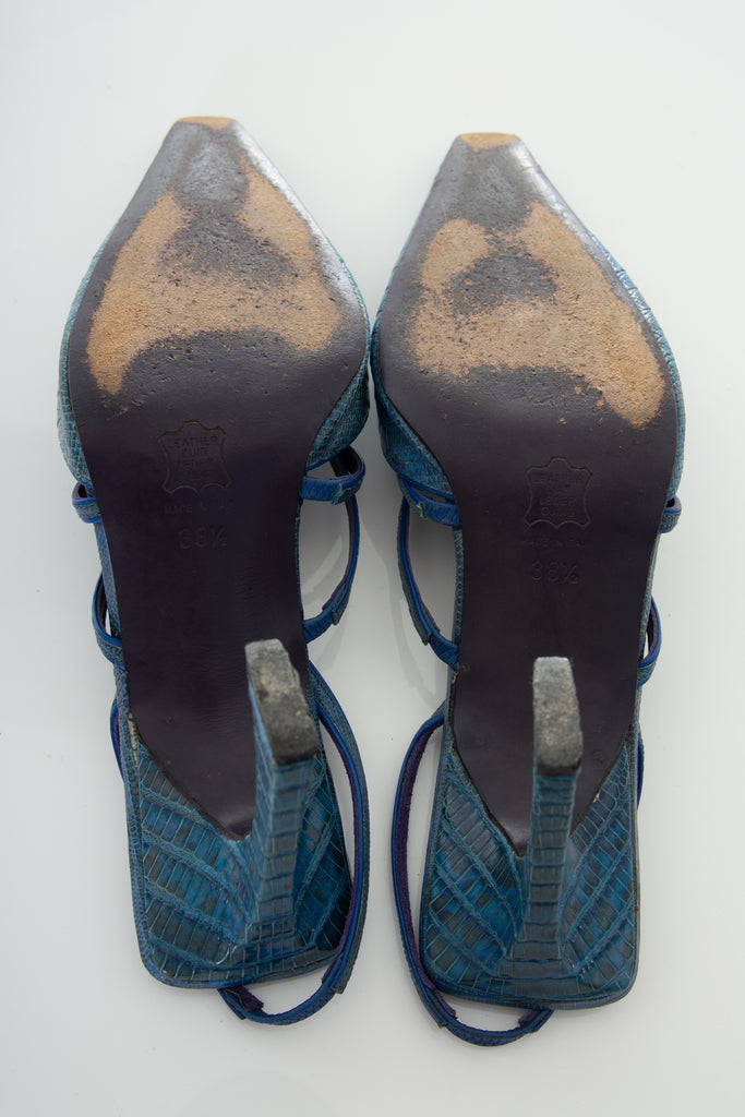Fendi Iridescent Heels 38.5 - irvrsbl