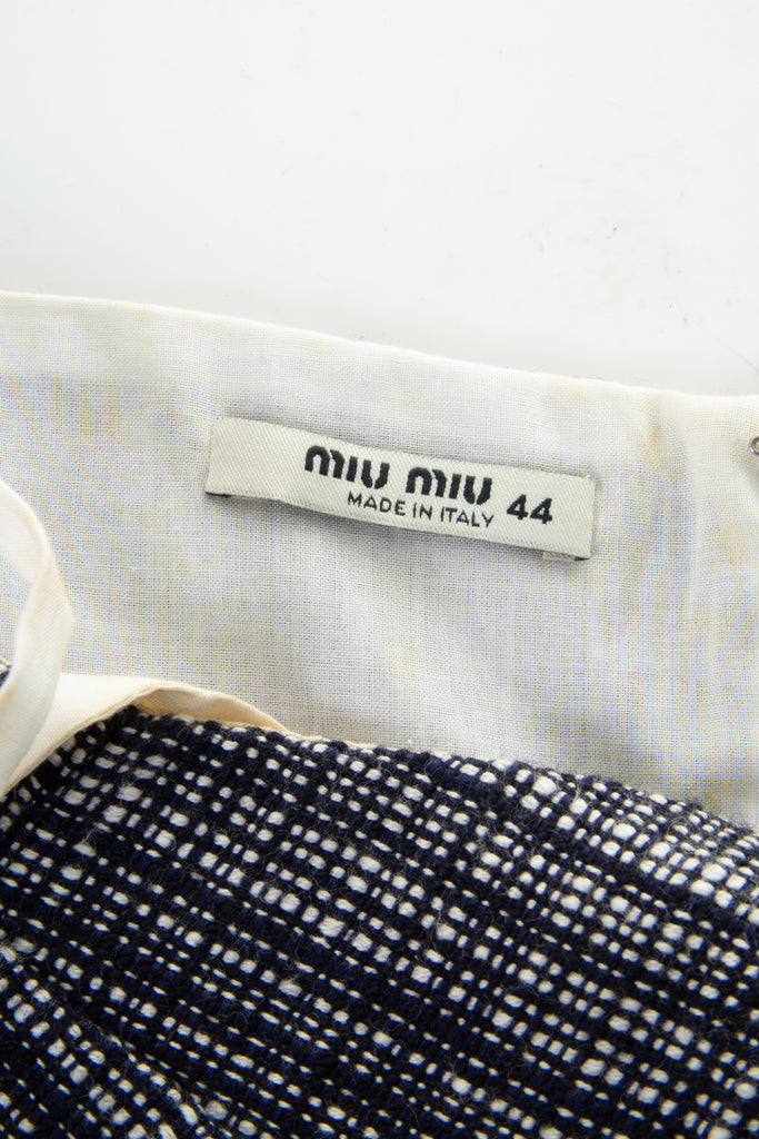 Miu Miu Check Dress - irvrsbl