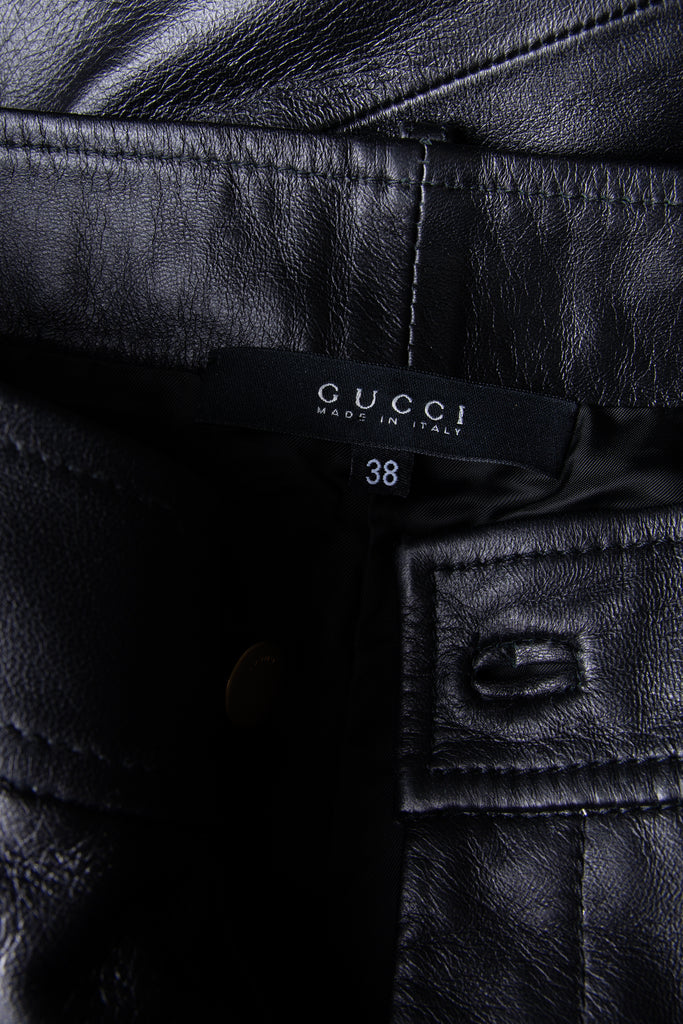 Gucci GG Leather Pants - irvrsbl
