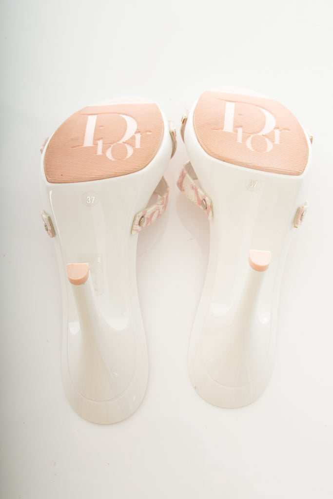Christian Dior Girly Monogram Heels 37 - irvrsbl