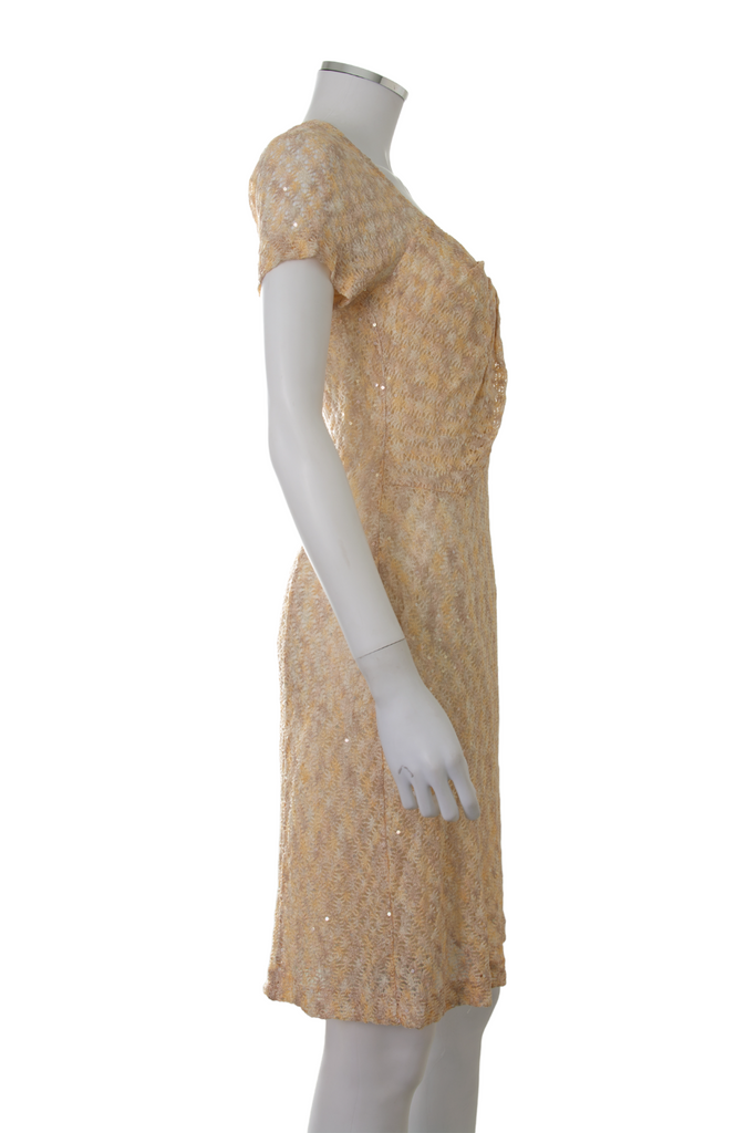 MissoniSequin Knit Dress- irvrsbl