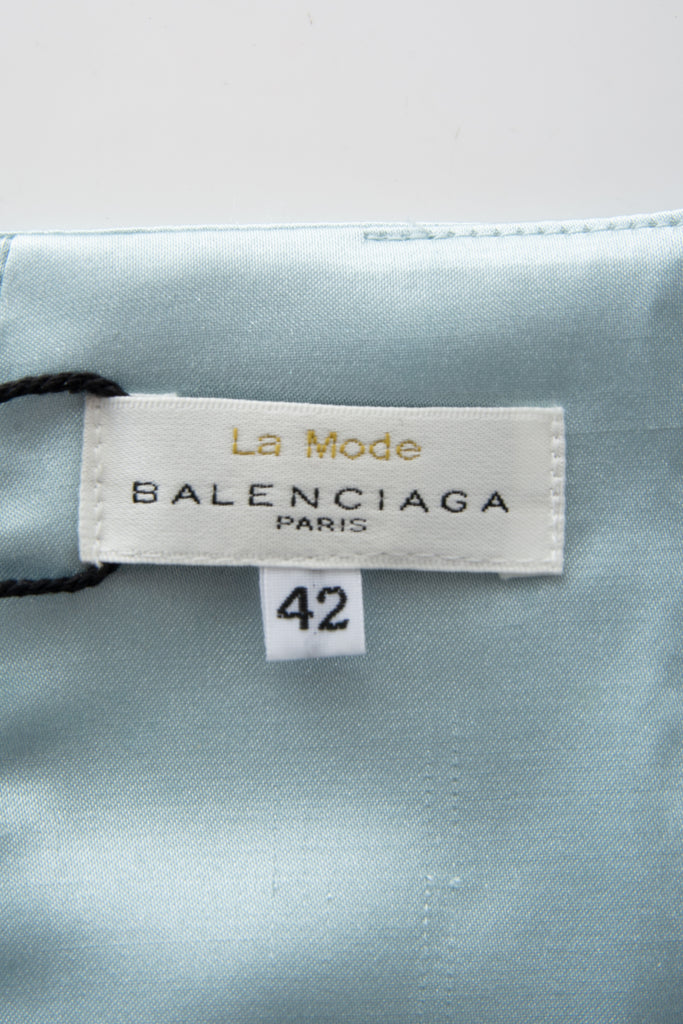 Balenciaga La Mode Satin Dress - irvrsbl