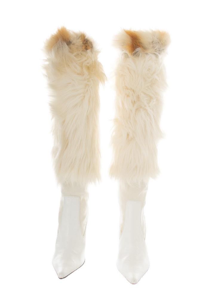Dolce and Gabbana Fur Boots 40 - irvrsbl