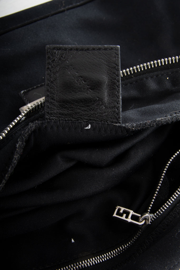 FendiBaguette Bag in Black- irvrsbl