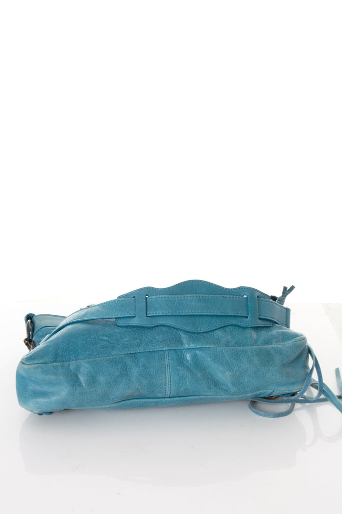 BalenciagaMotorcycle Bag in Blue- irvrsbl