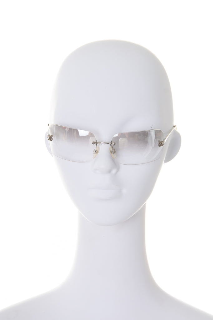 ChanelY2K Clear Sunglasses- irvrsbl