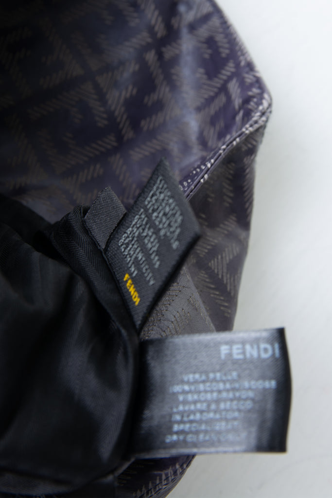 Fendi Leather Monogram Pants - irvrsbl