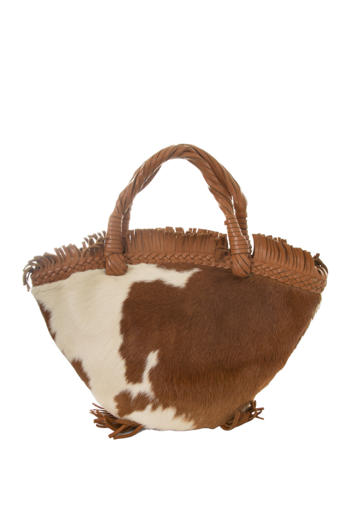 Jean Paul Gaultier Cow Hide Bucket Bag - irvrsbl