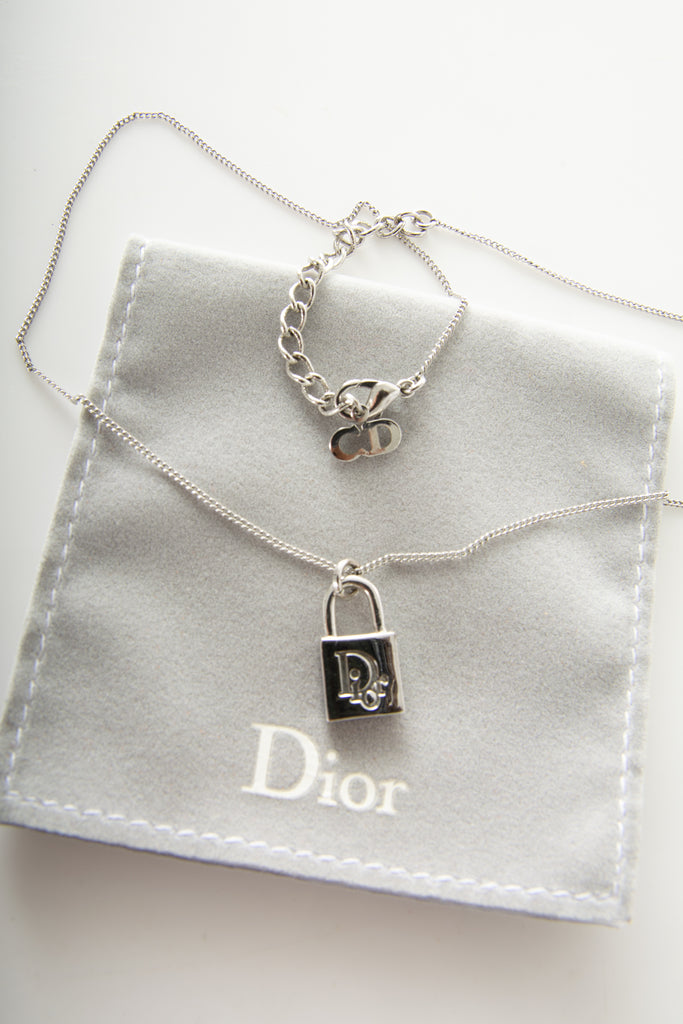 DiorLock Pendant Necklace- irvrsbl