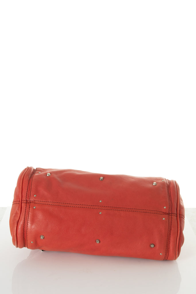 Chloe Paddington Bag in Red - irvrsbl