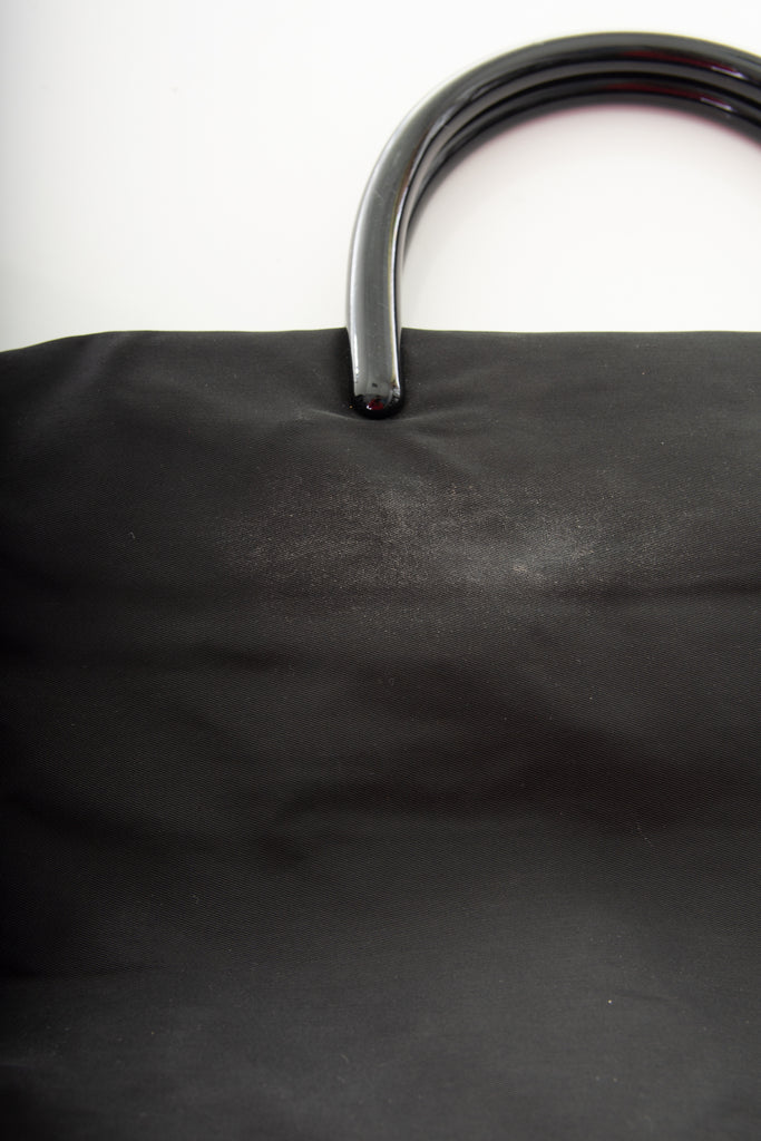 Prada Tessuto Bag with Acrylic Handle - irvrsbl