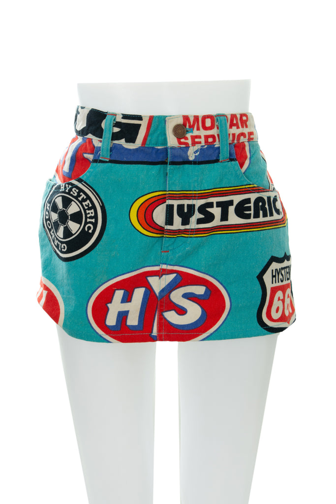 Hysteric GlamourPrinted Mini Skirt- irvrsbl