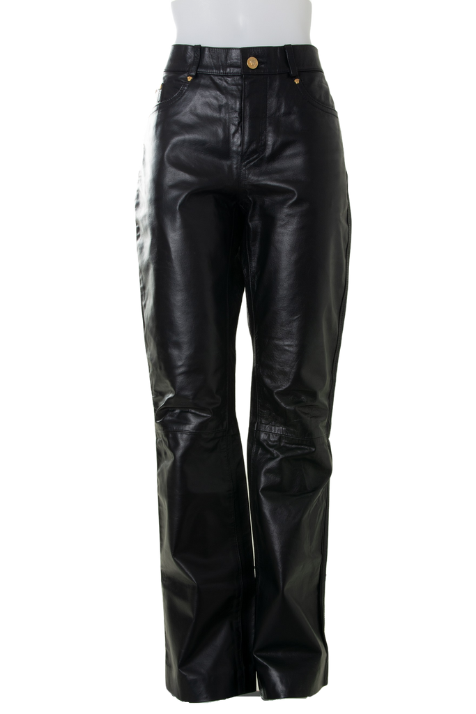 Versace Leather Pants - irvrsbl