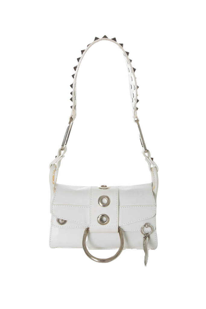 Dolce and Gabbana Studded Bag in White - irvrsbl