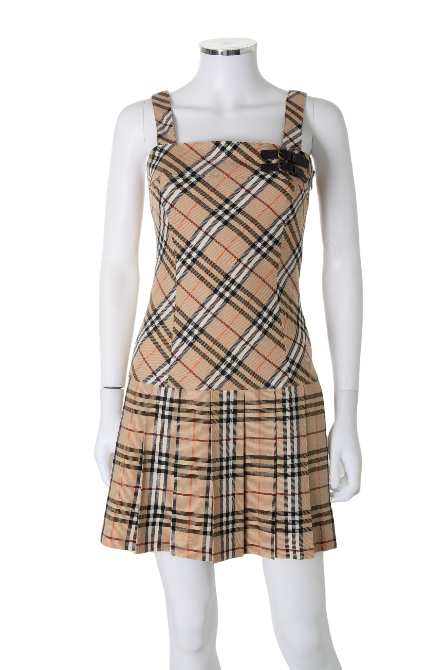 Burberry blue best sale label dress