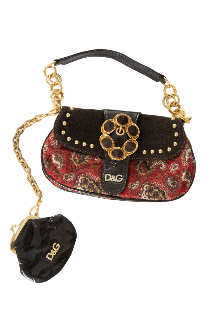 Dolce and Gabbana Paisley Bag - irvrsbl