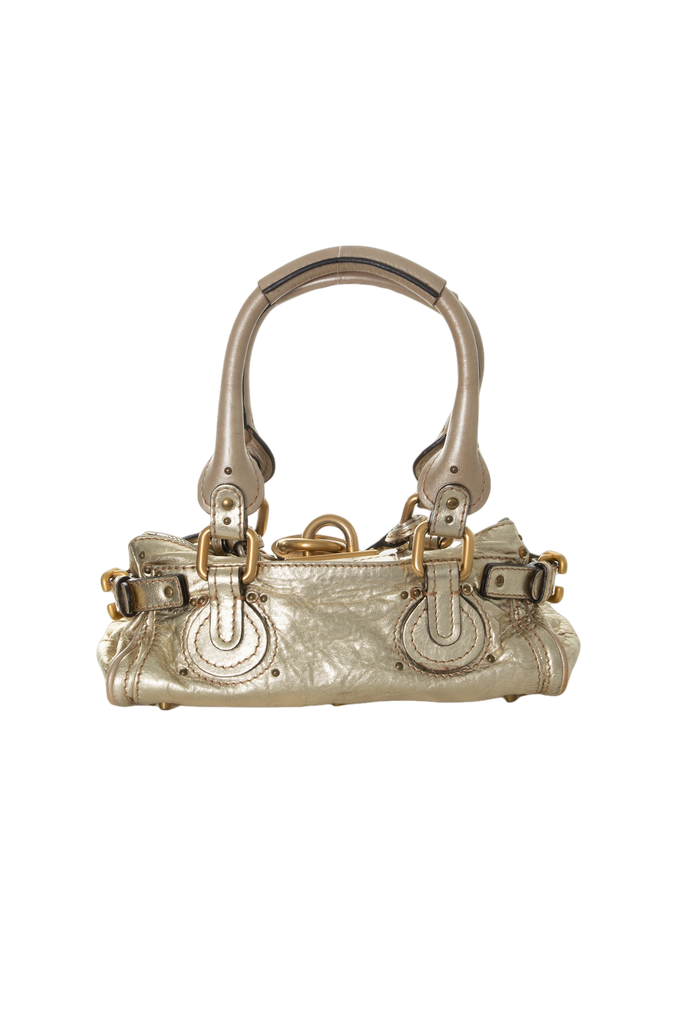 ChloePaddington Bag in Gold- irvrsbl