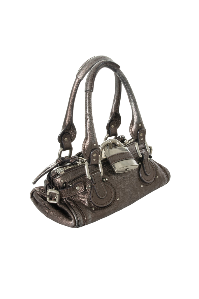 ChloePaddington Bag in Gunmetal- irvrsbl