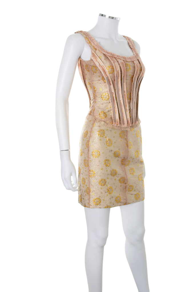 Prada Brocade Corset and Skirt Set - irvrsbl
