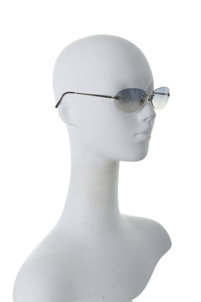 Chanel Blue Ombre Sunglasses - irvrsbl